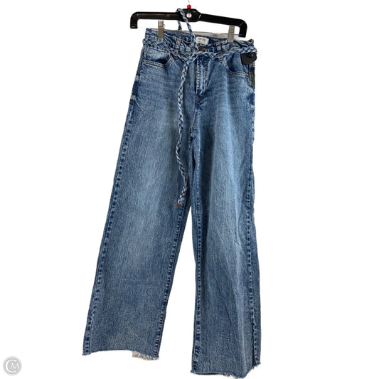 Jeans Wide Leg By Kensie In Blue Denim, Size: 4
