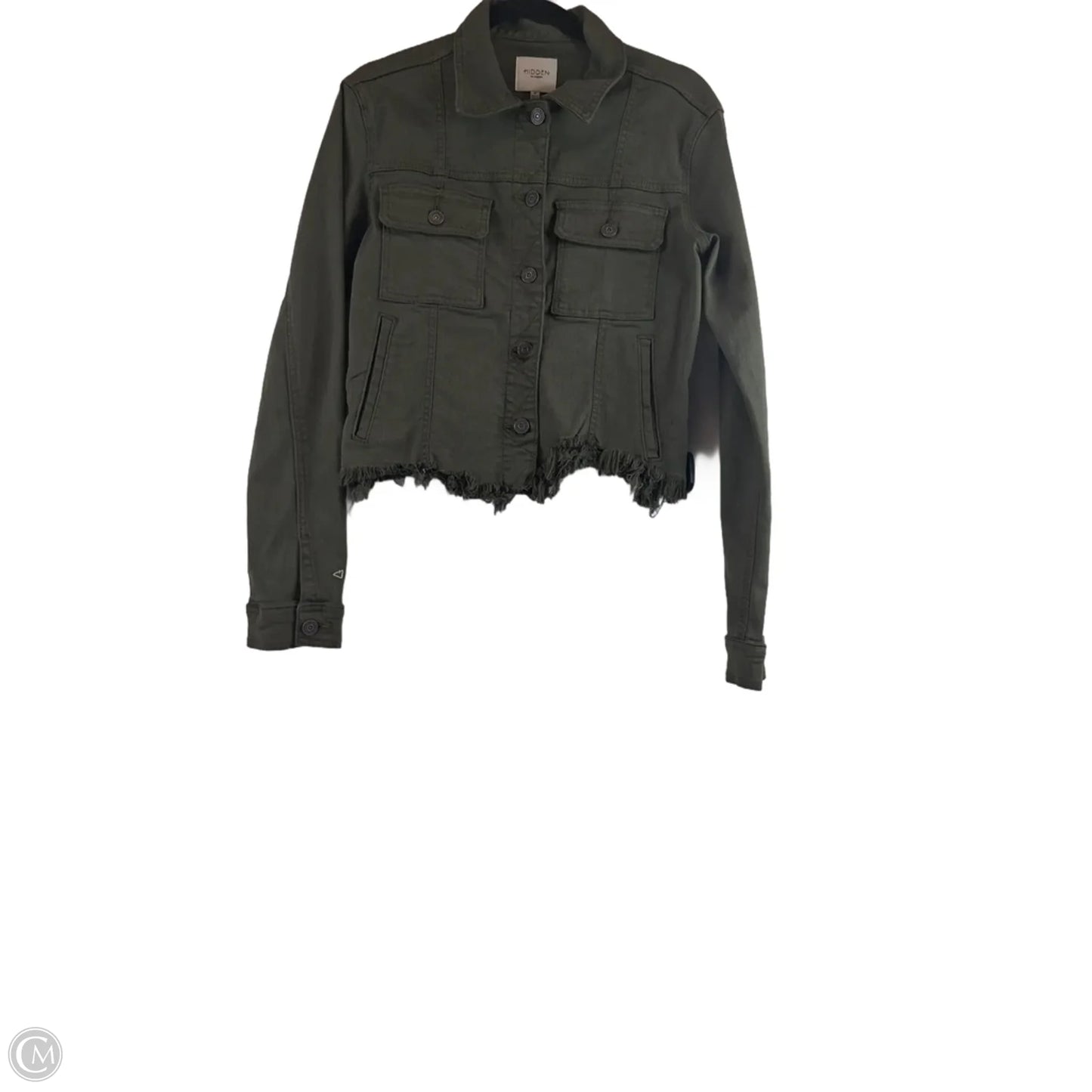 Jacket Denim By Hidden In Green, Size: M