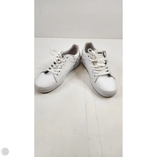 Shoes Sneakers By Vans In White, Size: 9
