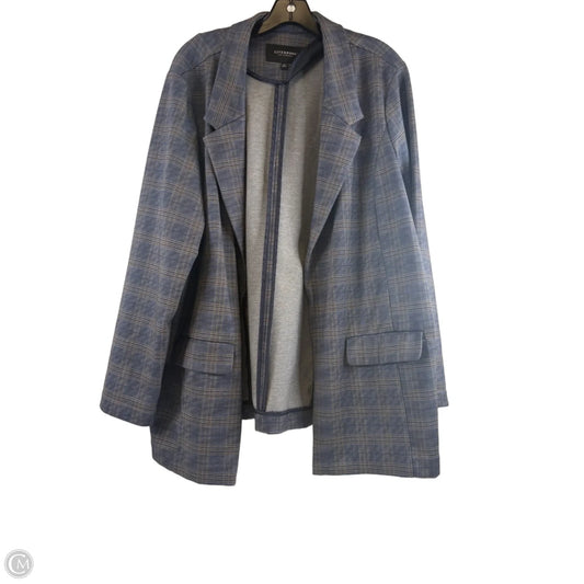 Blazer By Liverpool In Blue & Yellow, Size: 2x