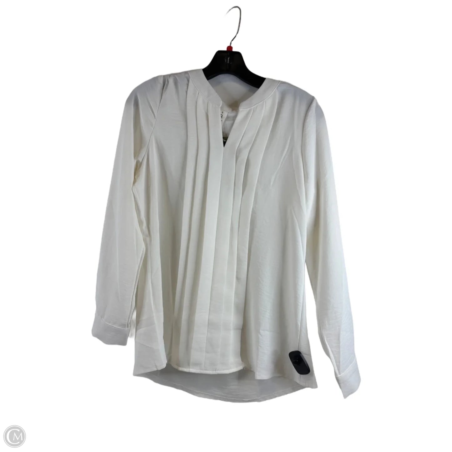 Top Long Sleeve By Blooming Jelly In White, Size: S