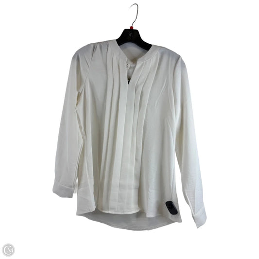 Top Long Sleeve By Blooming Jelly In White, Size: S