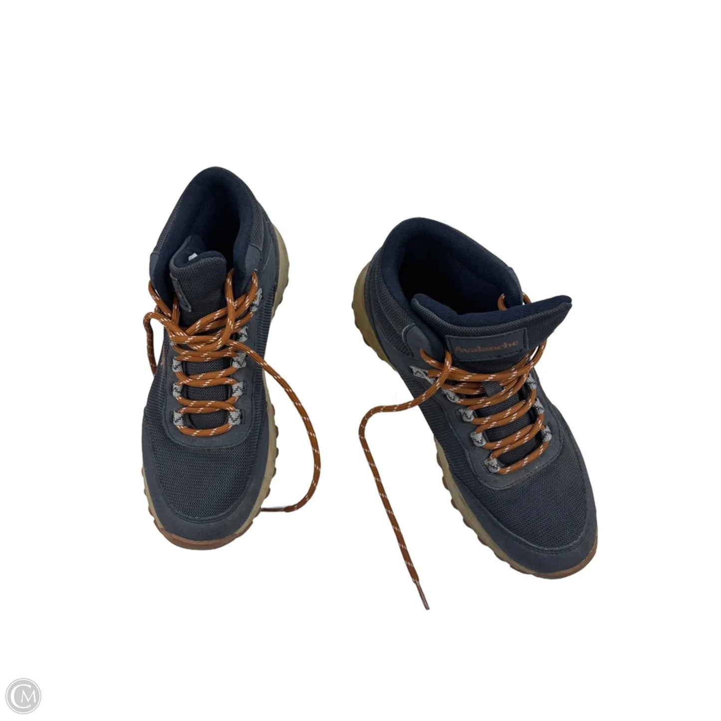Shoes Hiking By Avalanche In Blue & Orange, Size: 7
