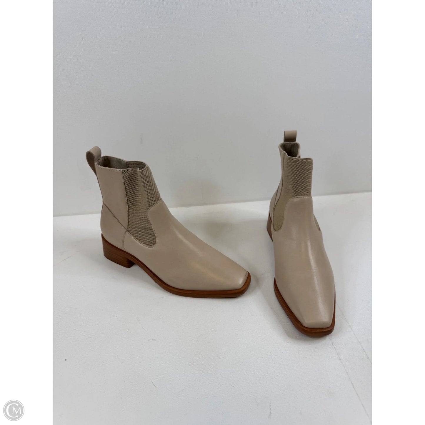 Boots Ankle Heels By Bernardo In Taupe, Size: 7