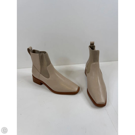 Boots Ankle Heels By Bernardo In Taupe, Size: 7