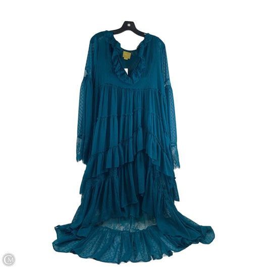 Dress Casual Midi By Maeve In Blue, Size: M