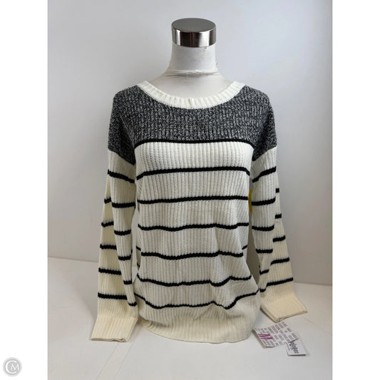 Sweater By Lularoe In Black & White, Size: M