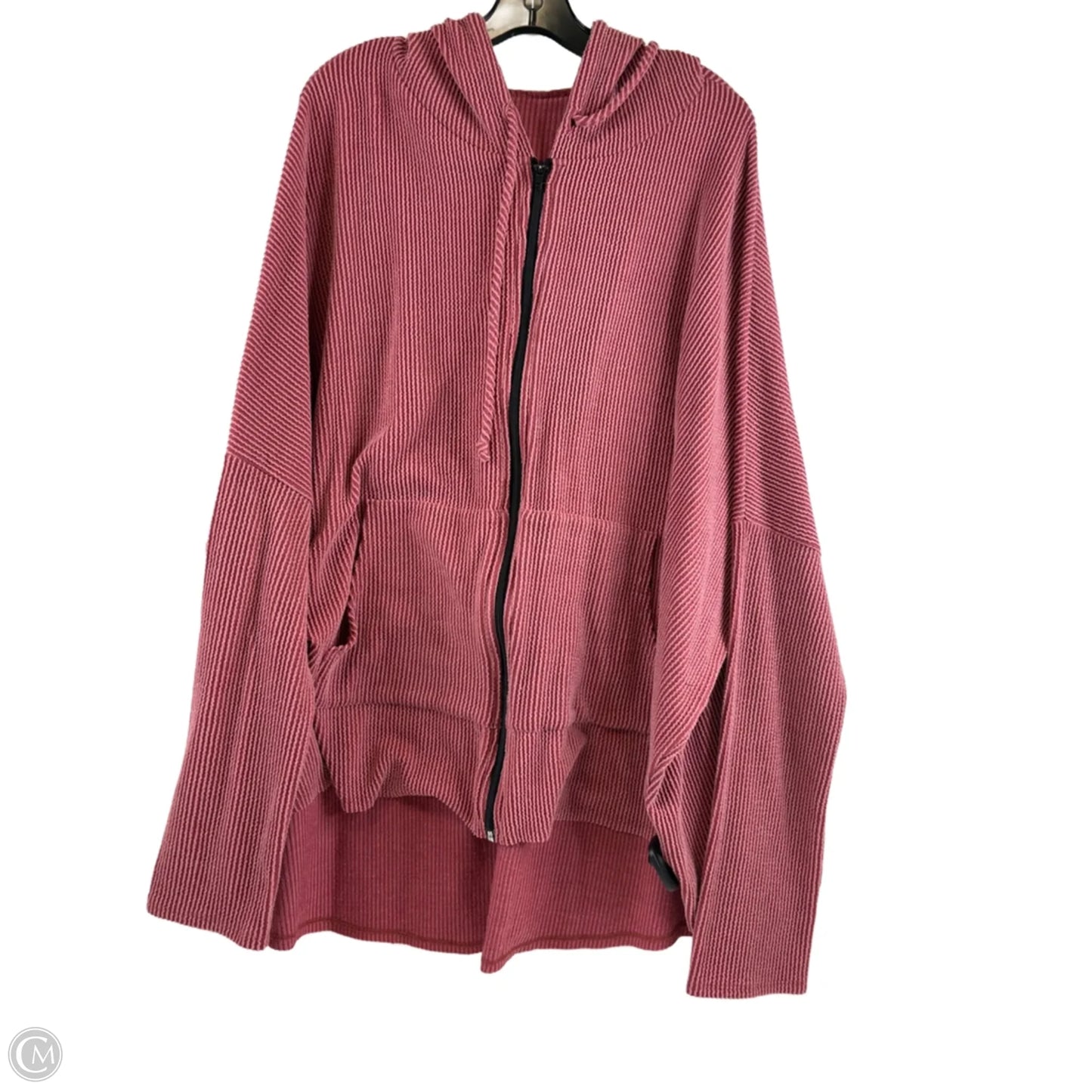 Sweatshirt Hoodie By Blumin In Red, Size: 3x
