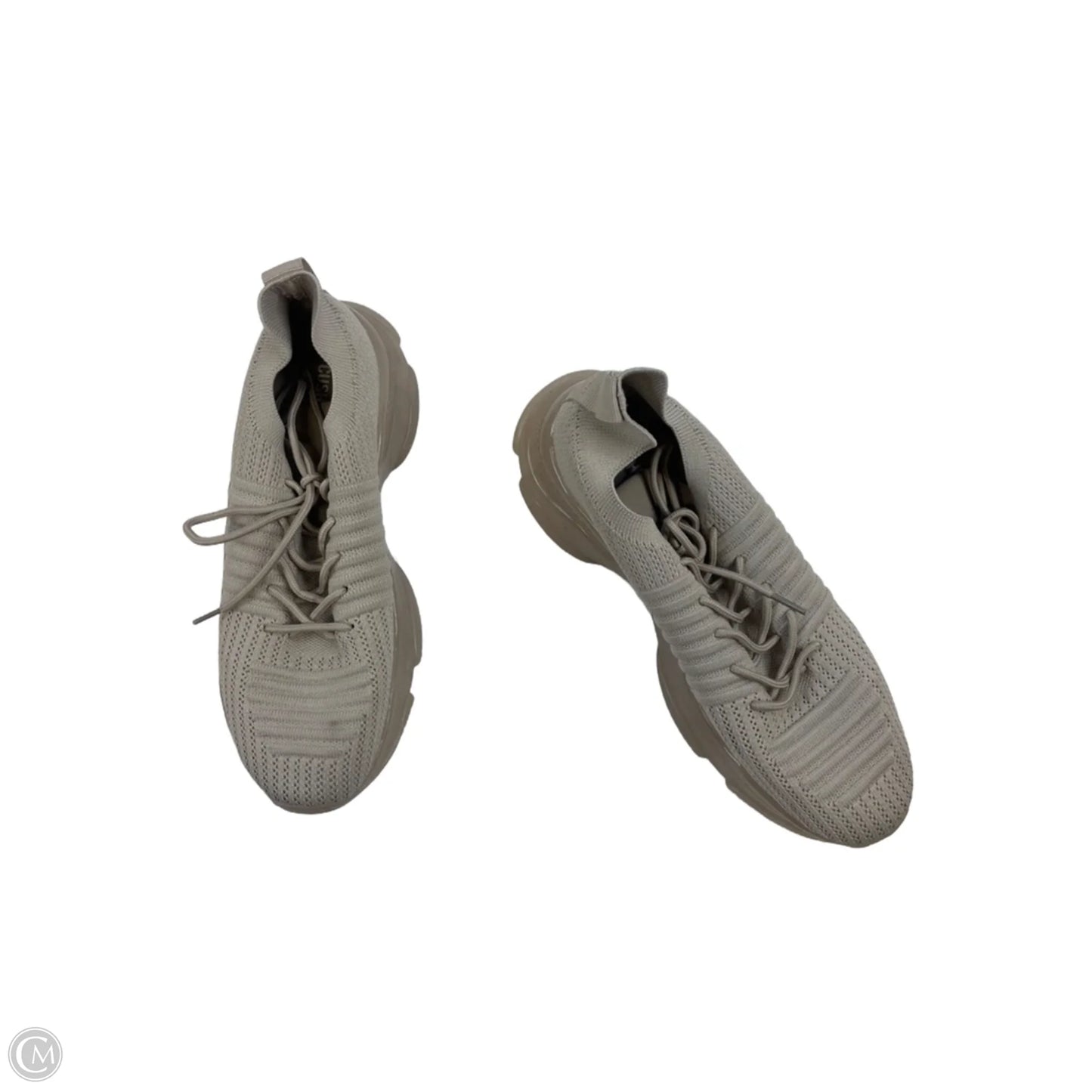 Shoes Athletic By Cushionaire In Tan, Size: 9.5