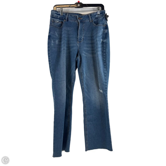 Jeans Straight By Clothes Mentor In Blue Denim, Size: 10