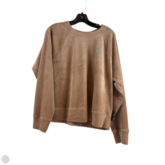 Top Long Sleeve Basic By Dkny In Gold, Size: L