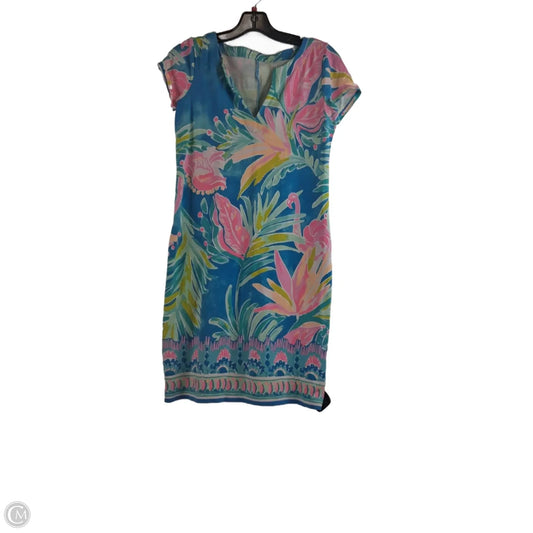 Dress Designer By Lilly Pulitzer In Blue & Pink, Size: Xs