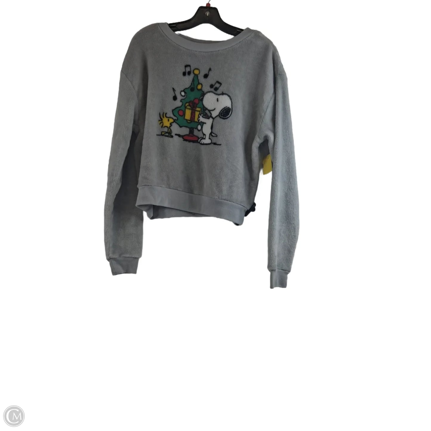 Sweatshirt Crewneck By Clothes Mentor In Grey, Size: L