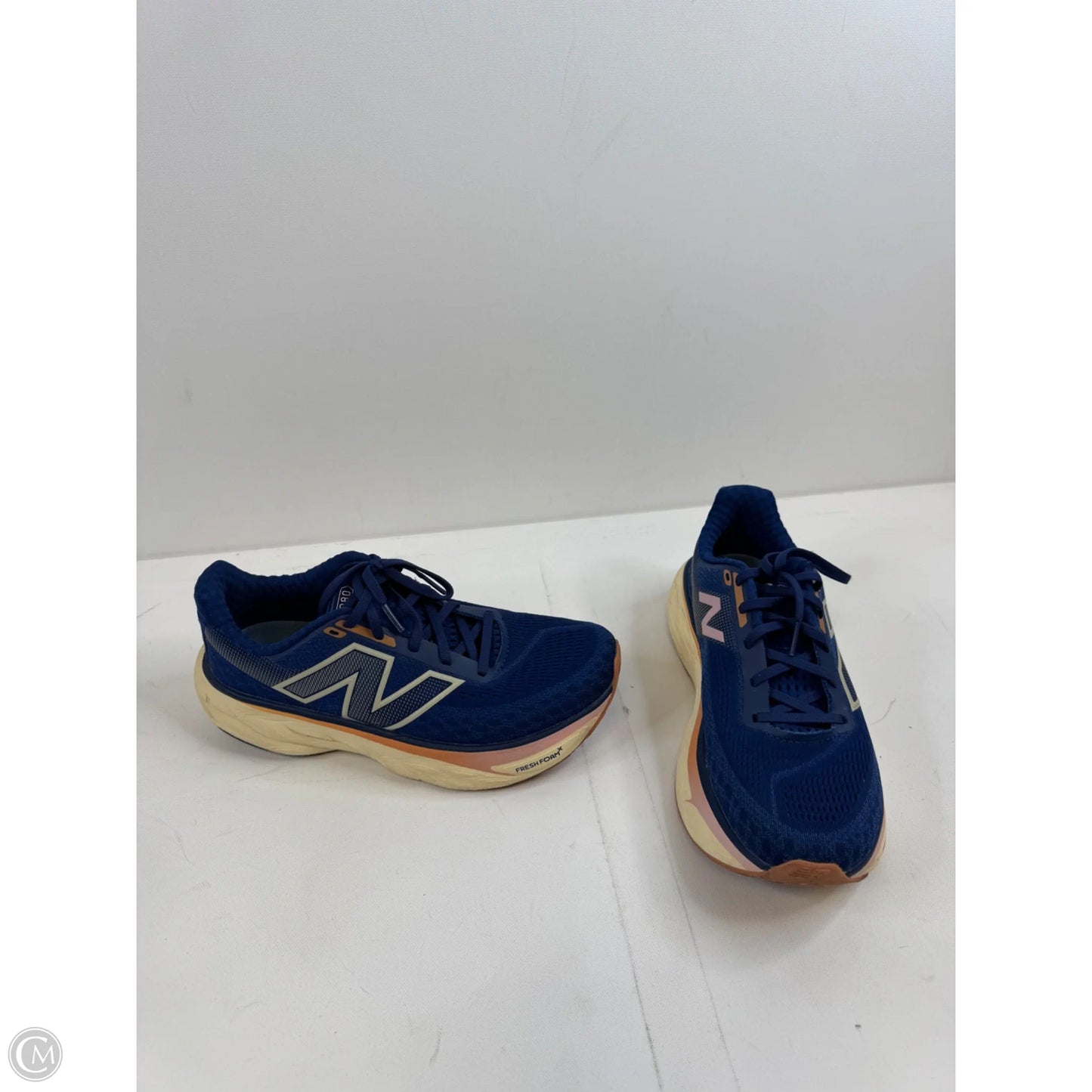 Shoes Athletic By Clothes Mentor In Blue & Grey, Size: 8.5