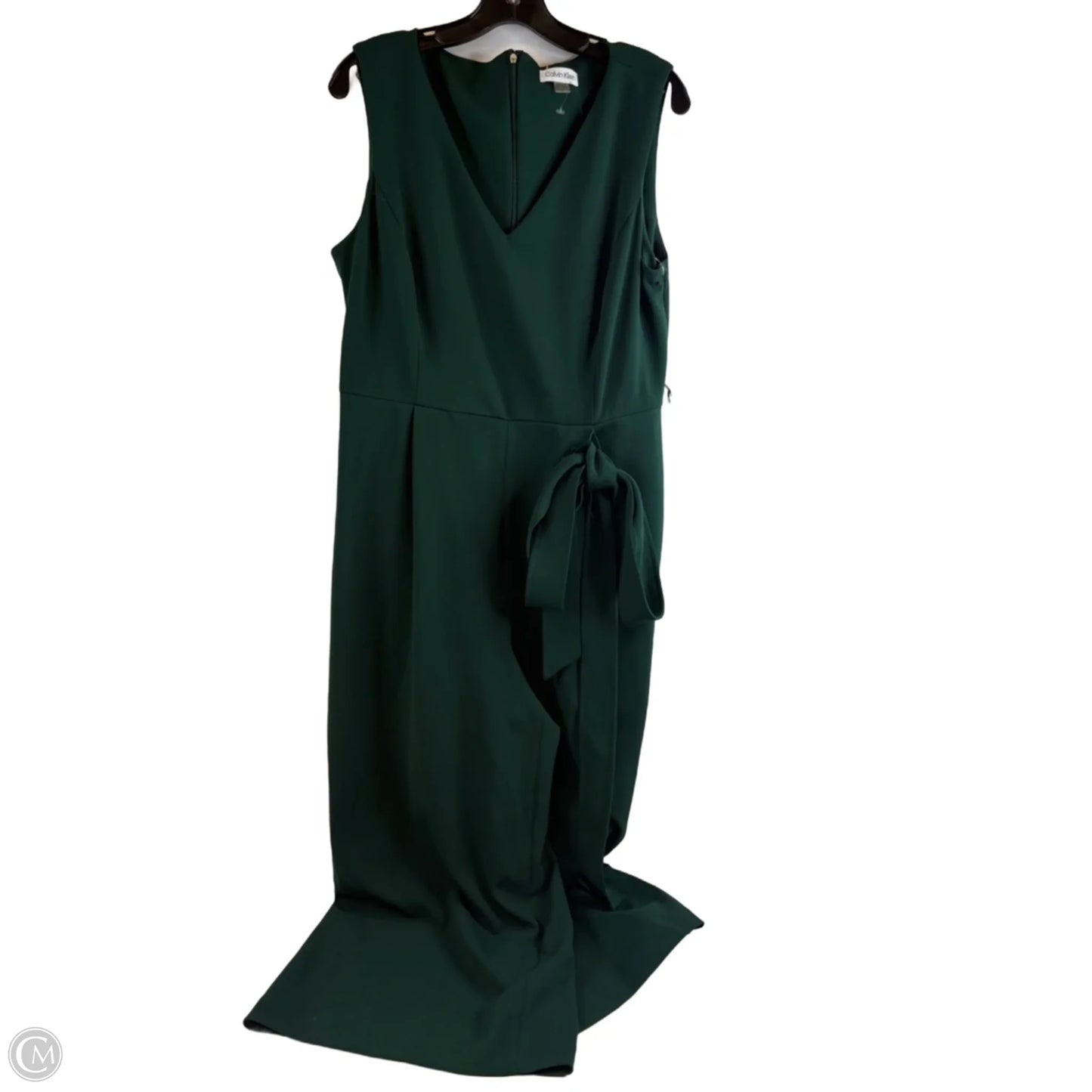 Jumpsuit By Calvin Klein In Green, Size: Xl