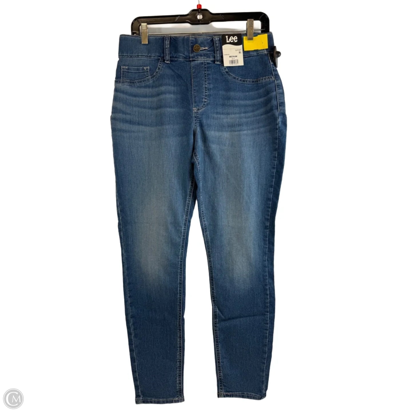 Jeans Jeggings By Lee In Blue Denim, Size: 10