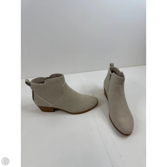 Boots Ankle Heels By Arizona In Taupe, Size: 10