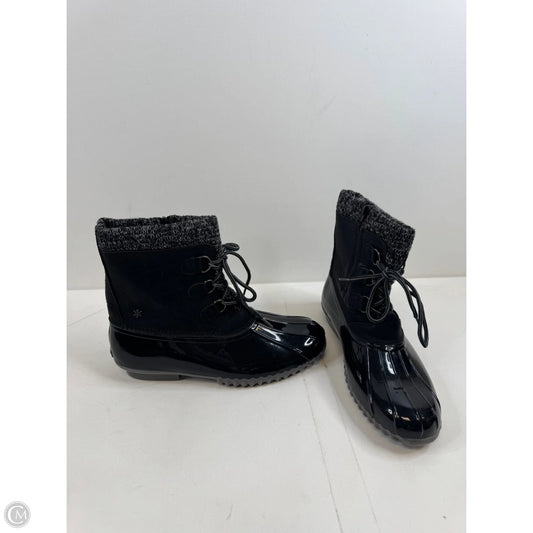 Boots Rain By Sporto In Black, Size: 11