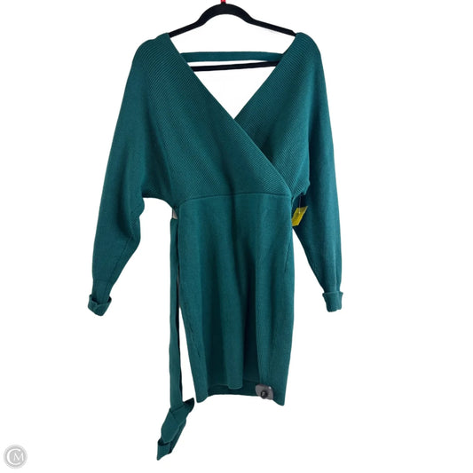 Dress Sweater By Zesica In Green, Size: S