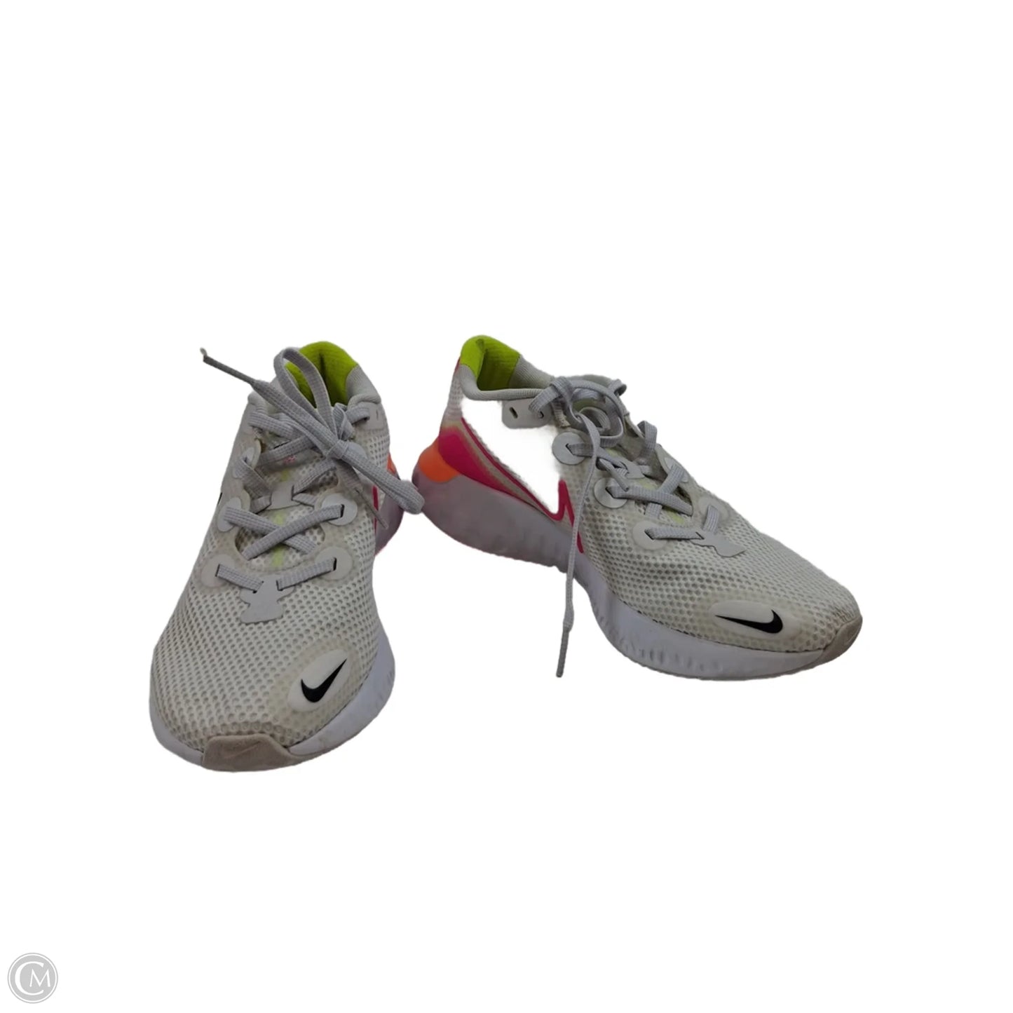 Shoes Athletic By Nike Apparel In Pink & White, Size: 8