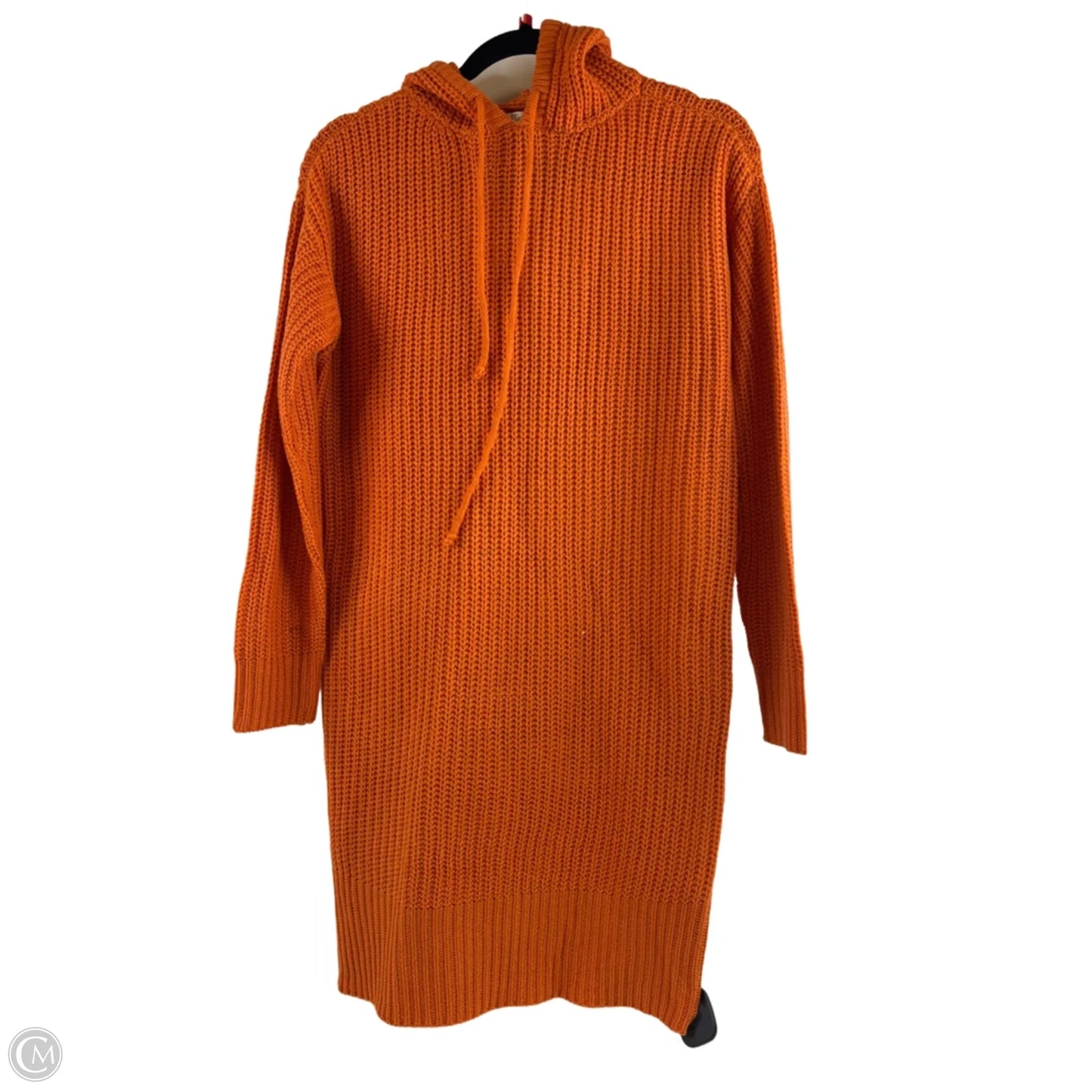 Dress Sweater By Clothes Mentor In Orange, Size: L