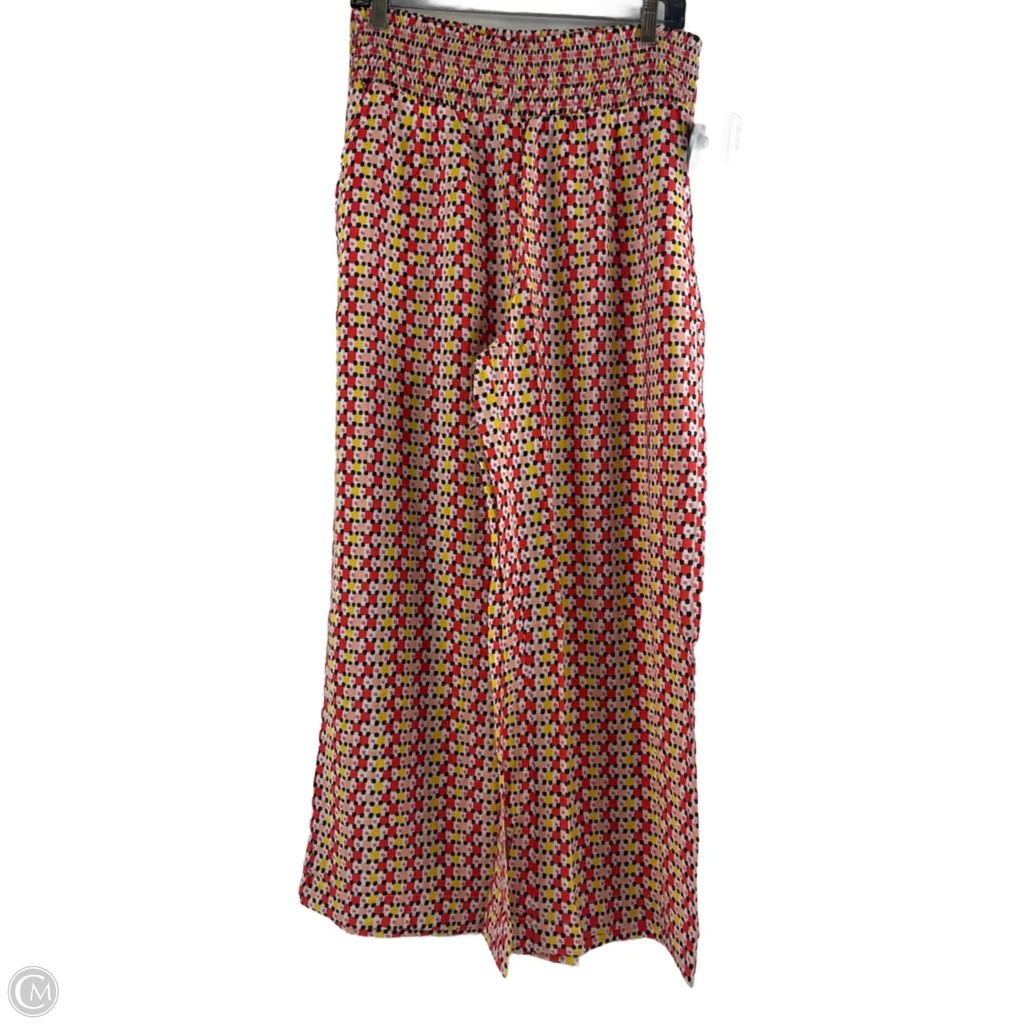 Pants Wide Leg By Maeve In Orange & Pink, Size: 8