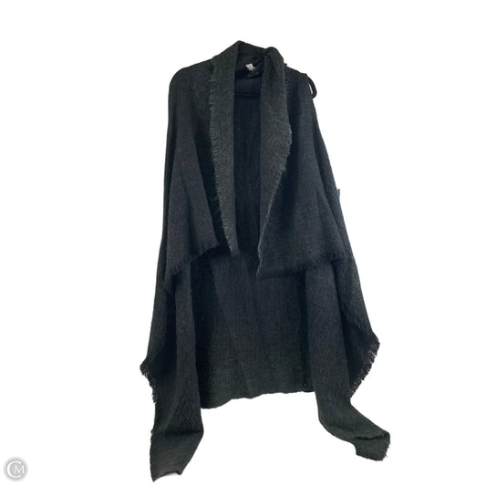 Vest Sweater By Mudd In Black & Green, Size: Osfm