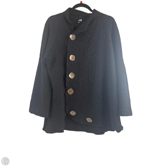 Blazer By Clothes Mentor In Black, Size: L