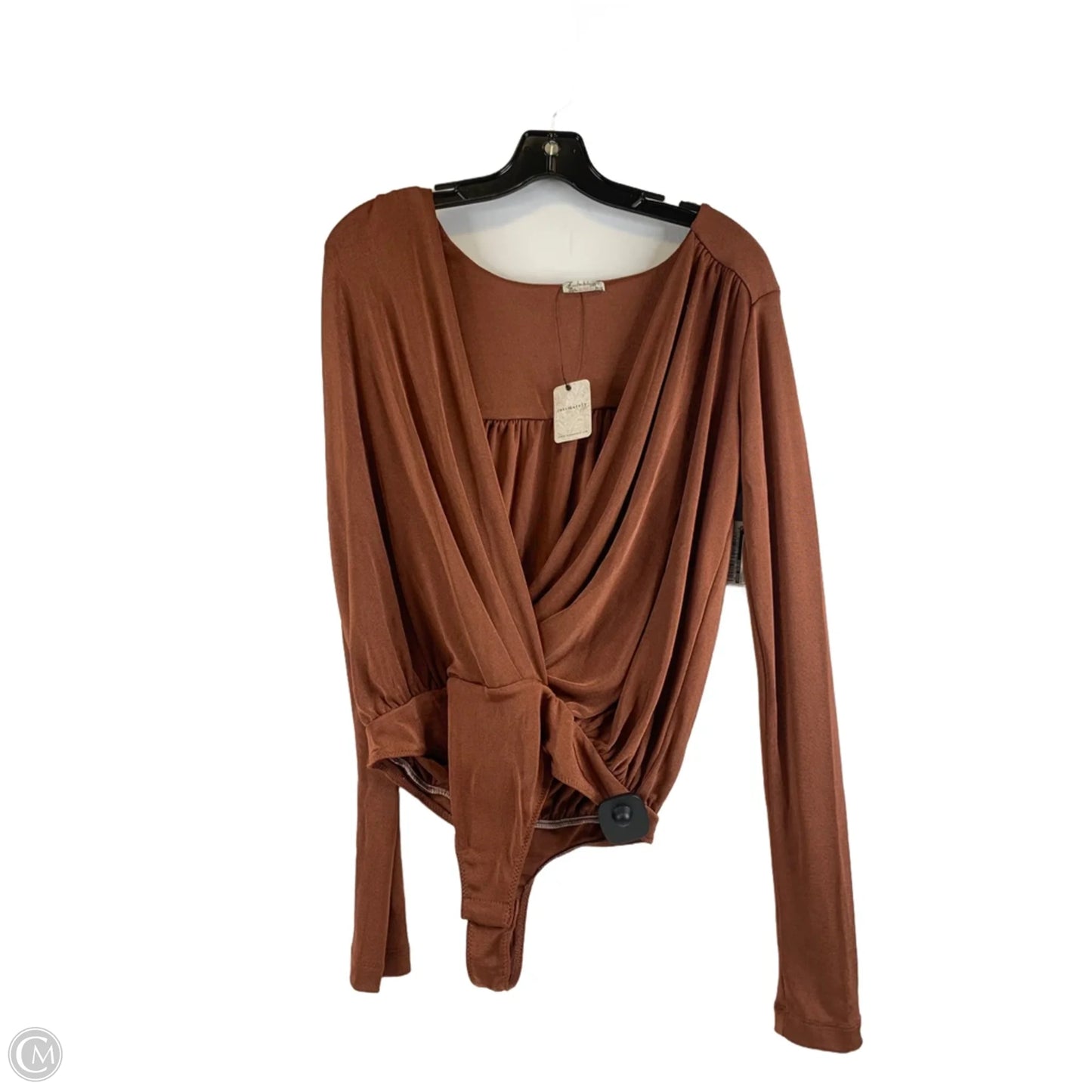 Bodysuit By Free People In Bronze, Size: M