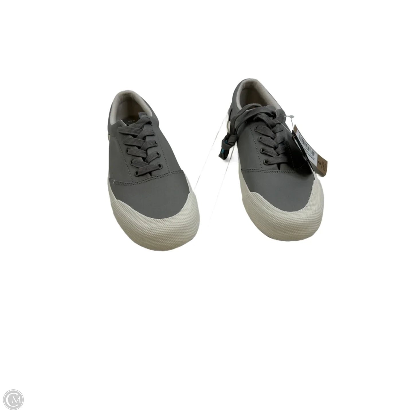 Shoes Sneakers By Toms In Grey & White, Size: 8.5