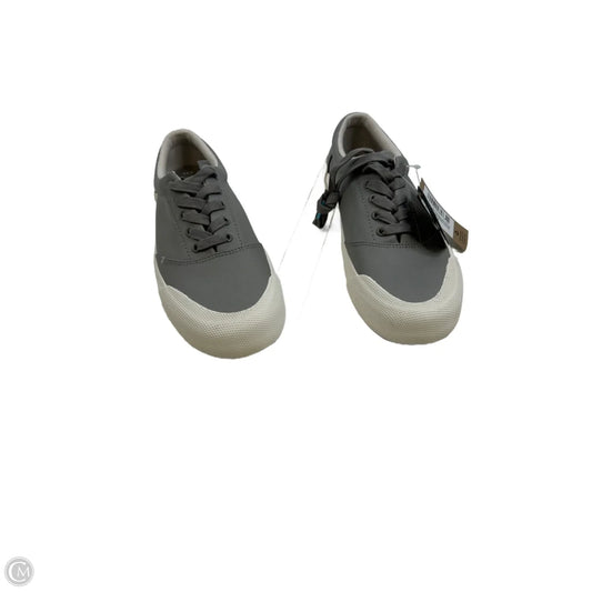 Shoes Sneakers By Toms In Grey & White, Size: 8.5