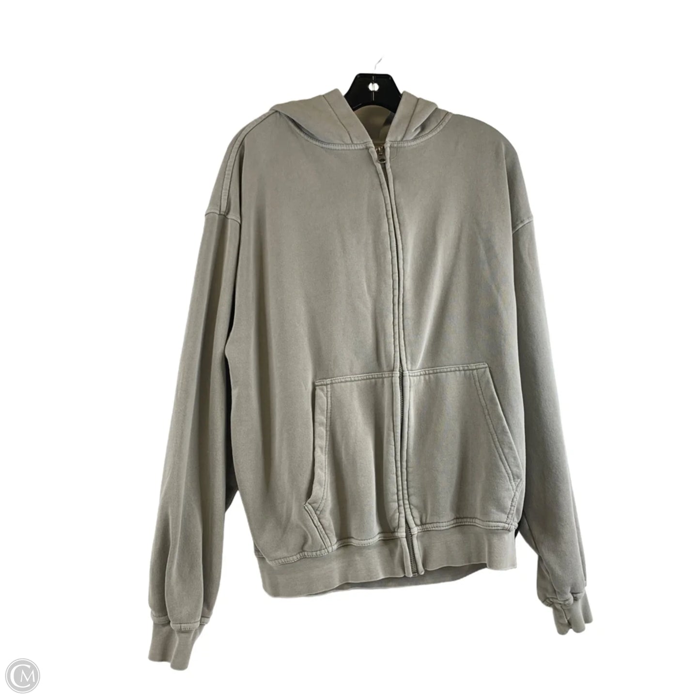 Sweatshirt Hoodie By Pacsun In Green, Size: M