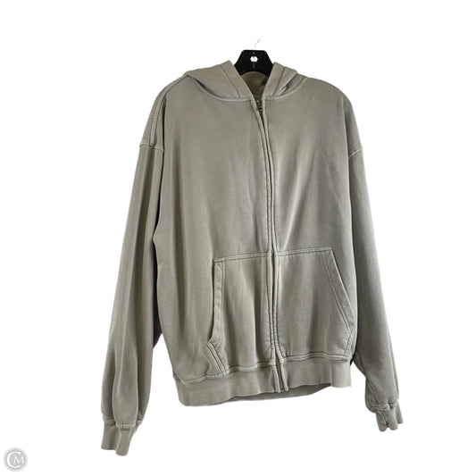 Sweatshirt Hoodie By Pacsun In Green, Size: M