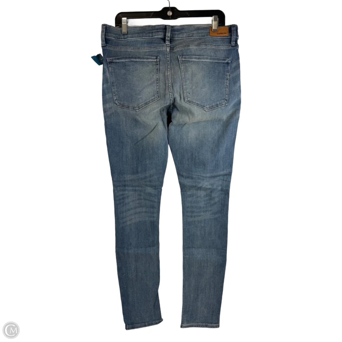 Jeans Jeggings By Express In Blue Denim, Size: 12