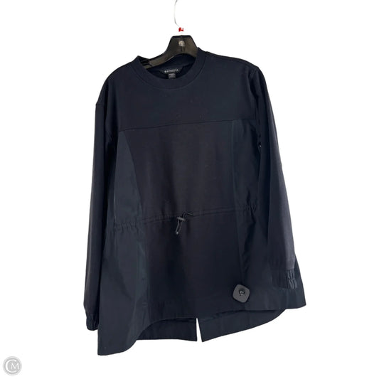 Athletic Top Long Sleeve Crewneck By Athleta In Black, Size: Sp