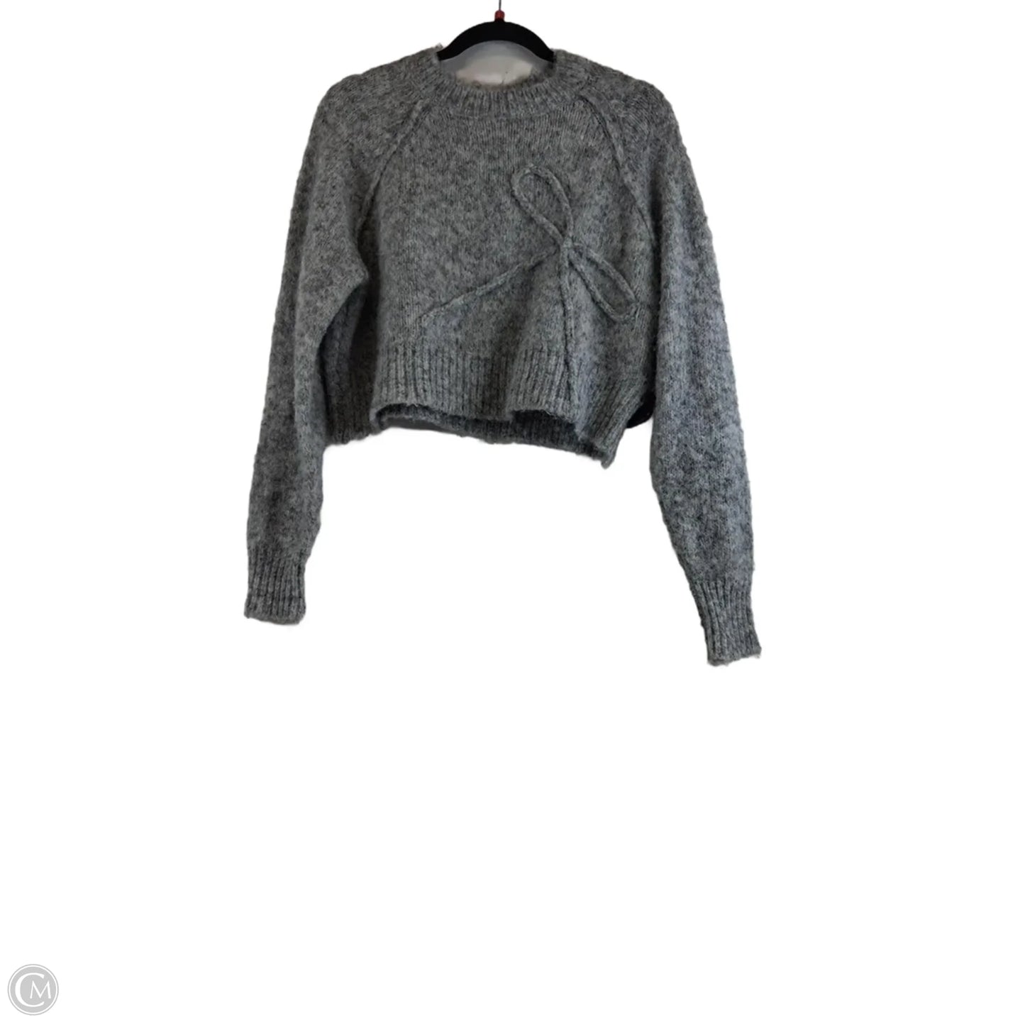 Sweater By American Eagle In Grey, Size: Xs
