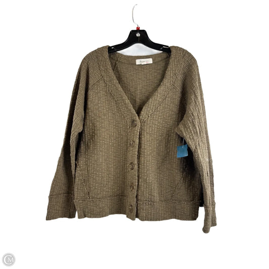 Cardigan By Vince Camuto In Green, Size: L