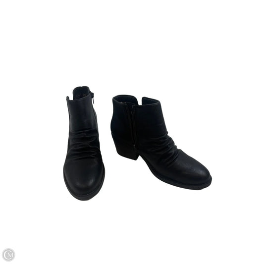 Boots Ankle Heels By Bare Traps In Black, Size: 7.5