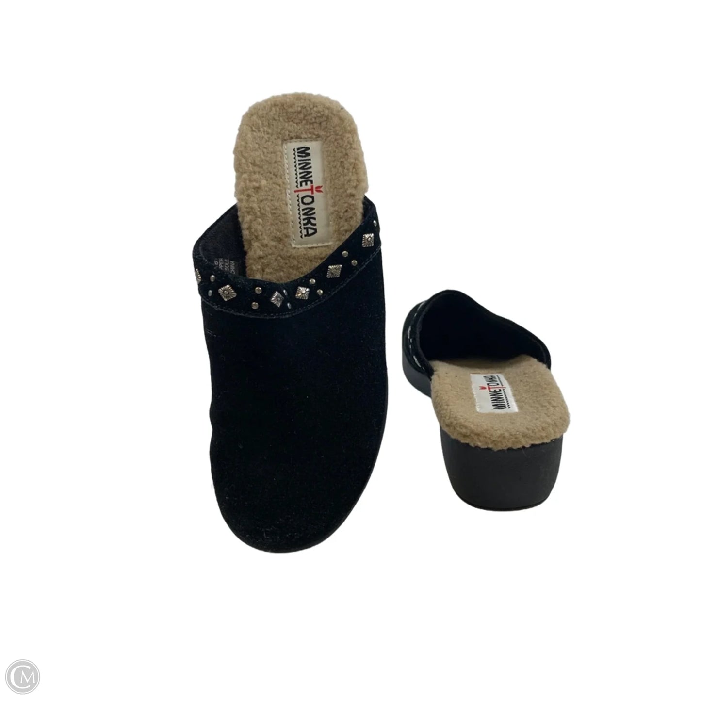 Shoes Heels Block By Minnetonka In Black, Size: 6