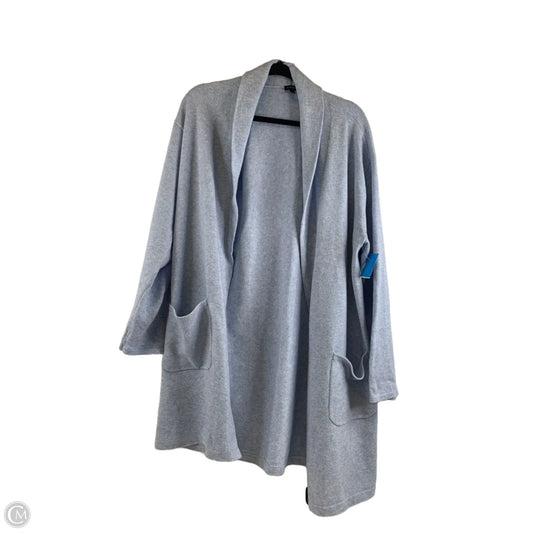 Sweater Cardigan By Talbots In Blue, Size: Xl