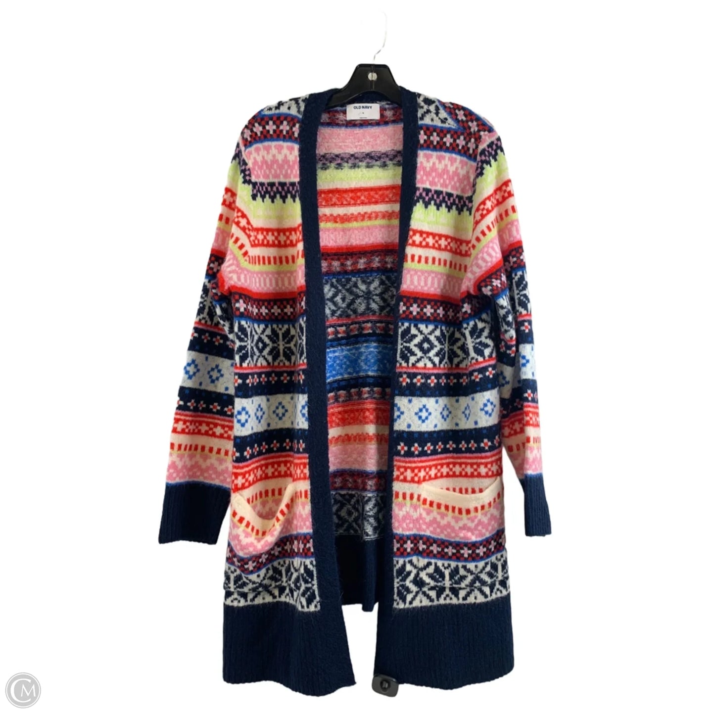 Sweater Cardigan By Old Navy In Multi-colored, Size: Xl