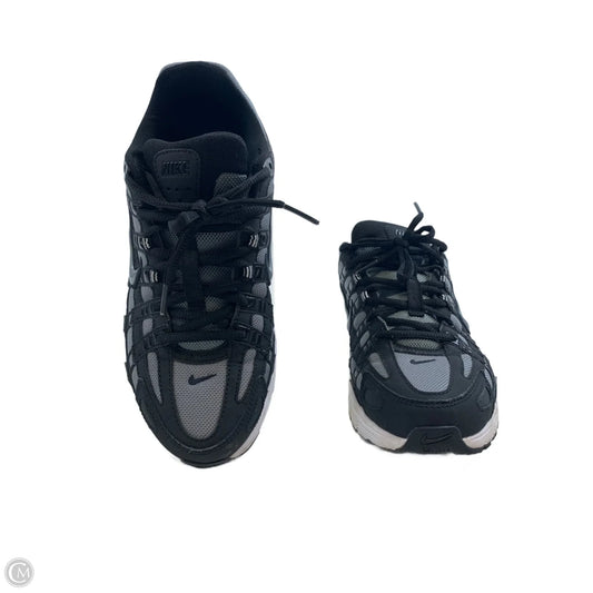 Shoes Athletic By Nike Apparel In Black & Grey, Size: 7
