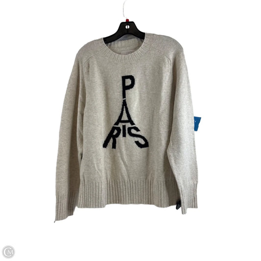 Sweater By Loft In Tan, Size: L