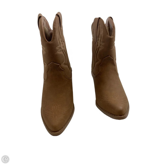 Boots Western By Soda In Tan, Size: 8