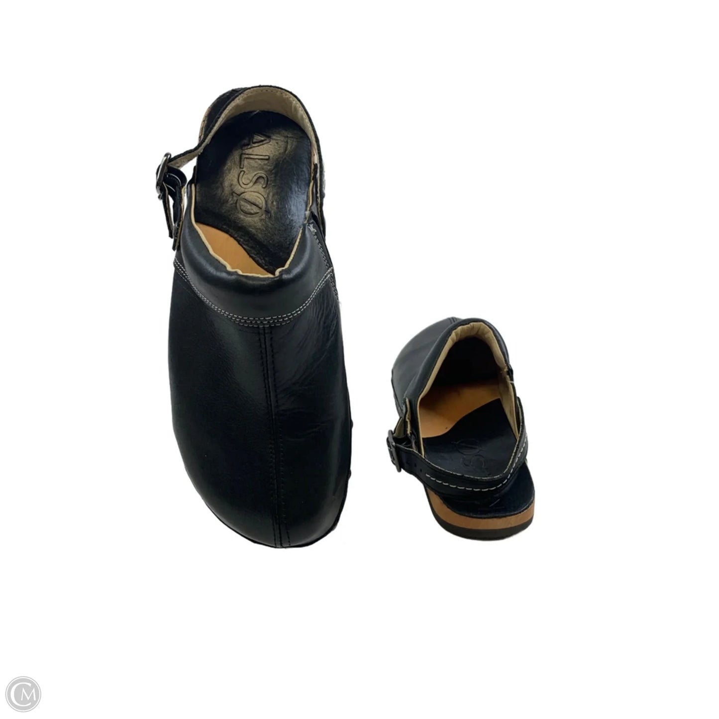 Shoes Flats By Clothes Mentor In Black, Size: 10