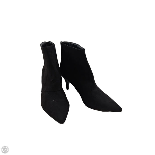 Boots Ankle Heels By Urban Outfitters In Black, Size: 9