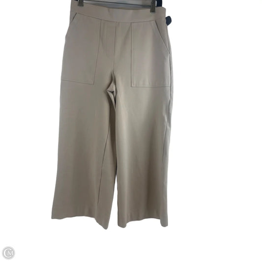 Pants Wide Leg By Jones And Co In Tan, Size: 8