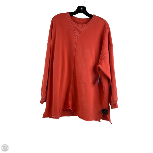 Sweatshirt Crewneck By Aerie In Orange, Size: Sp