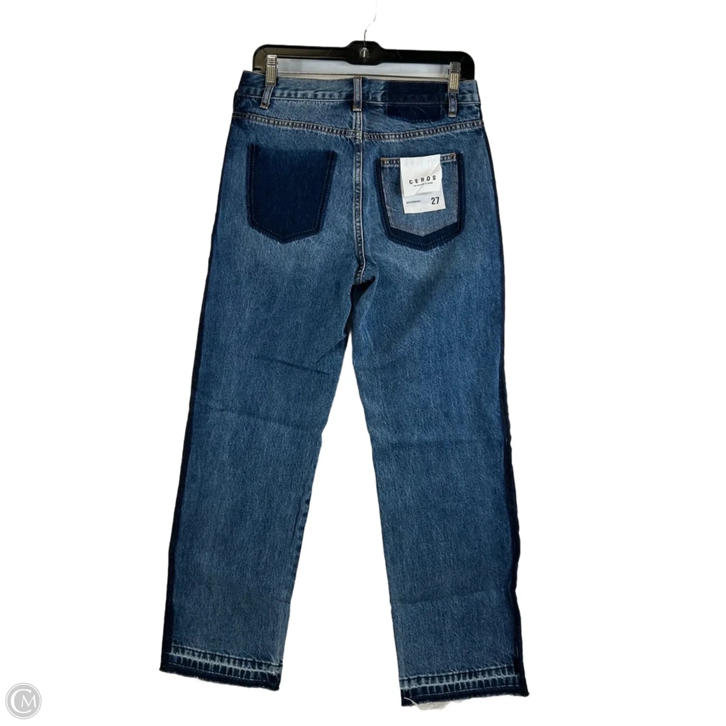 Jeans Straight By Clothes Mentor In Blue Denim, Size: 4