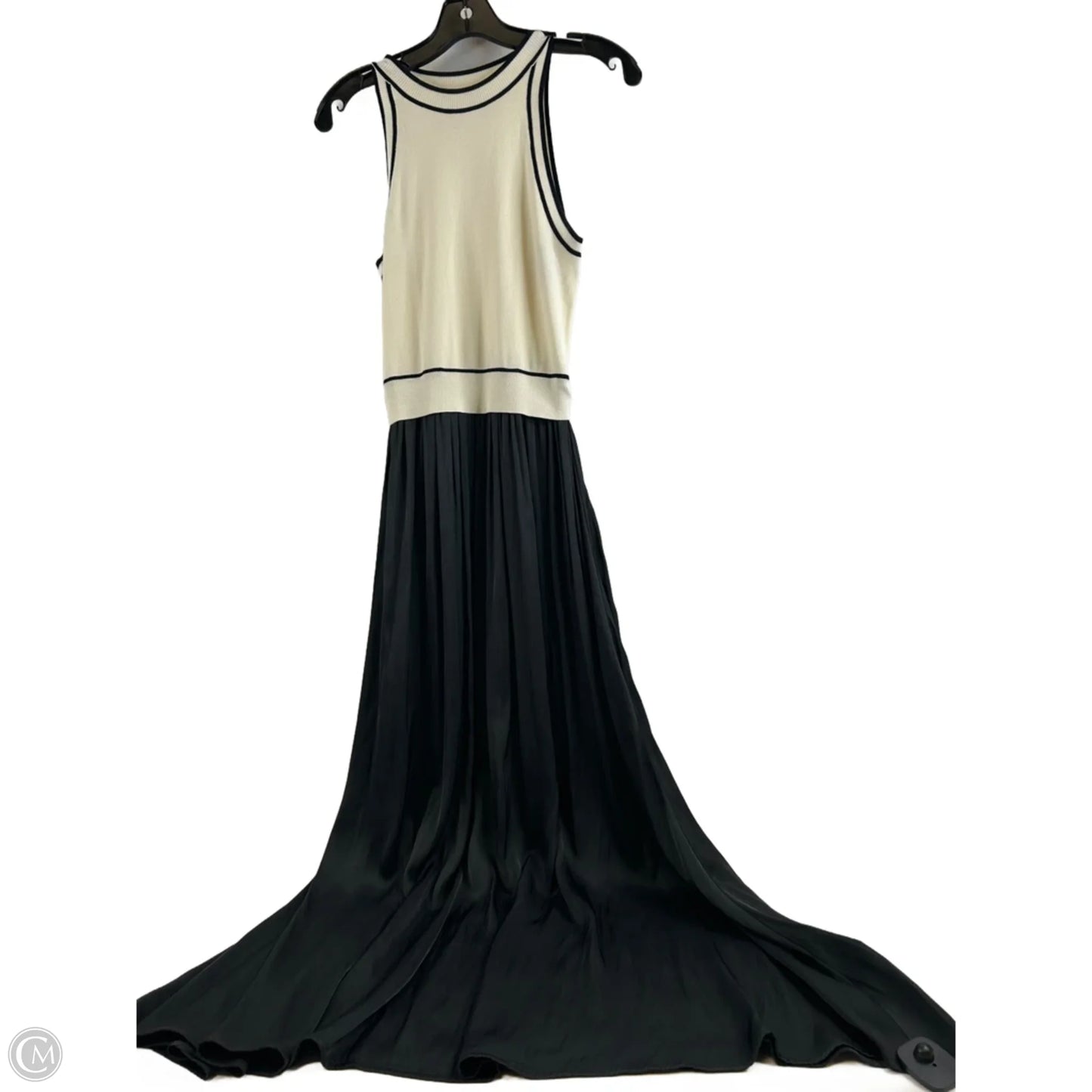 Dress Casual Maxi By Rachel Zoe In Black & Cream, Size: M